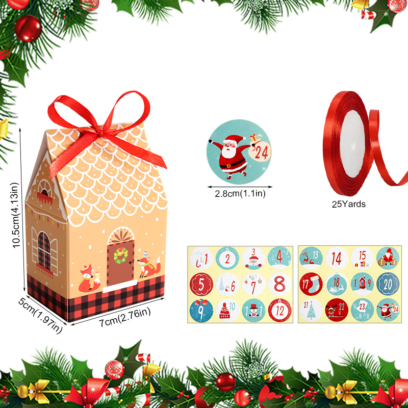 24Sets Christmas Advent Calend - огляд і ціна Advent Calendar Gift