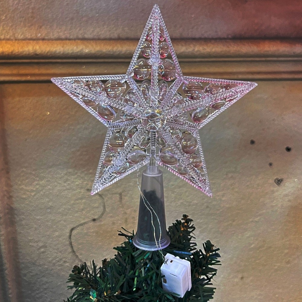 New Lighted Star Christmas Tre - огляд і ціна Star Tree Topper