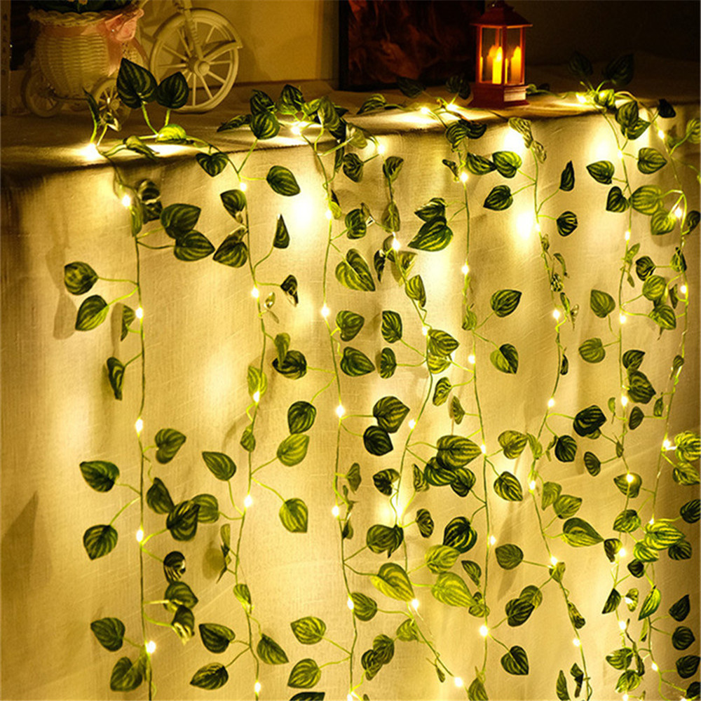 Watermelon Leaf Outdoor Artifi - огляд і ціна Led Fairy String Lights
