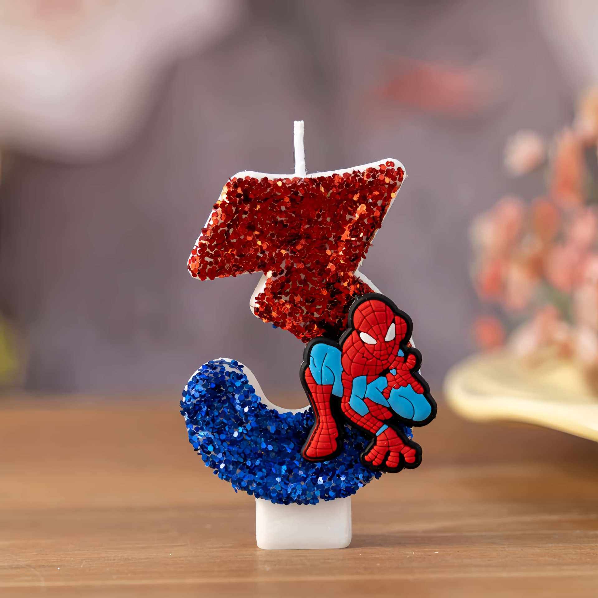 0-9 Superhero SpiderMan Fun Fi - огляд і ціна Holiday Candle Set