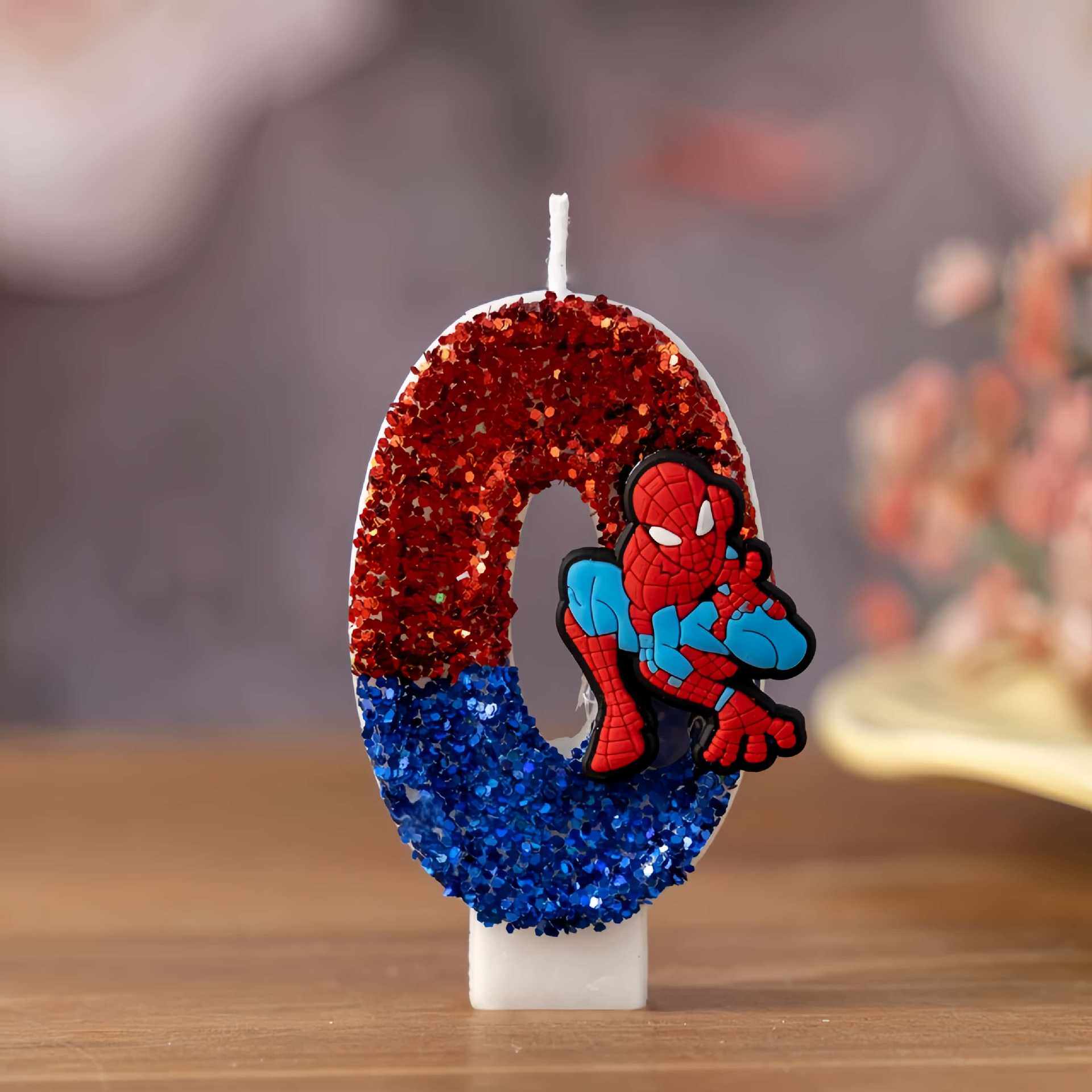 0-9 Superhero SpiderMan Fun Fi - огляд і ціна Holiday Candle Set