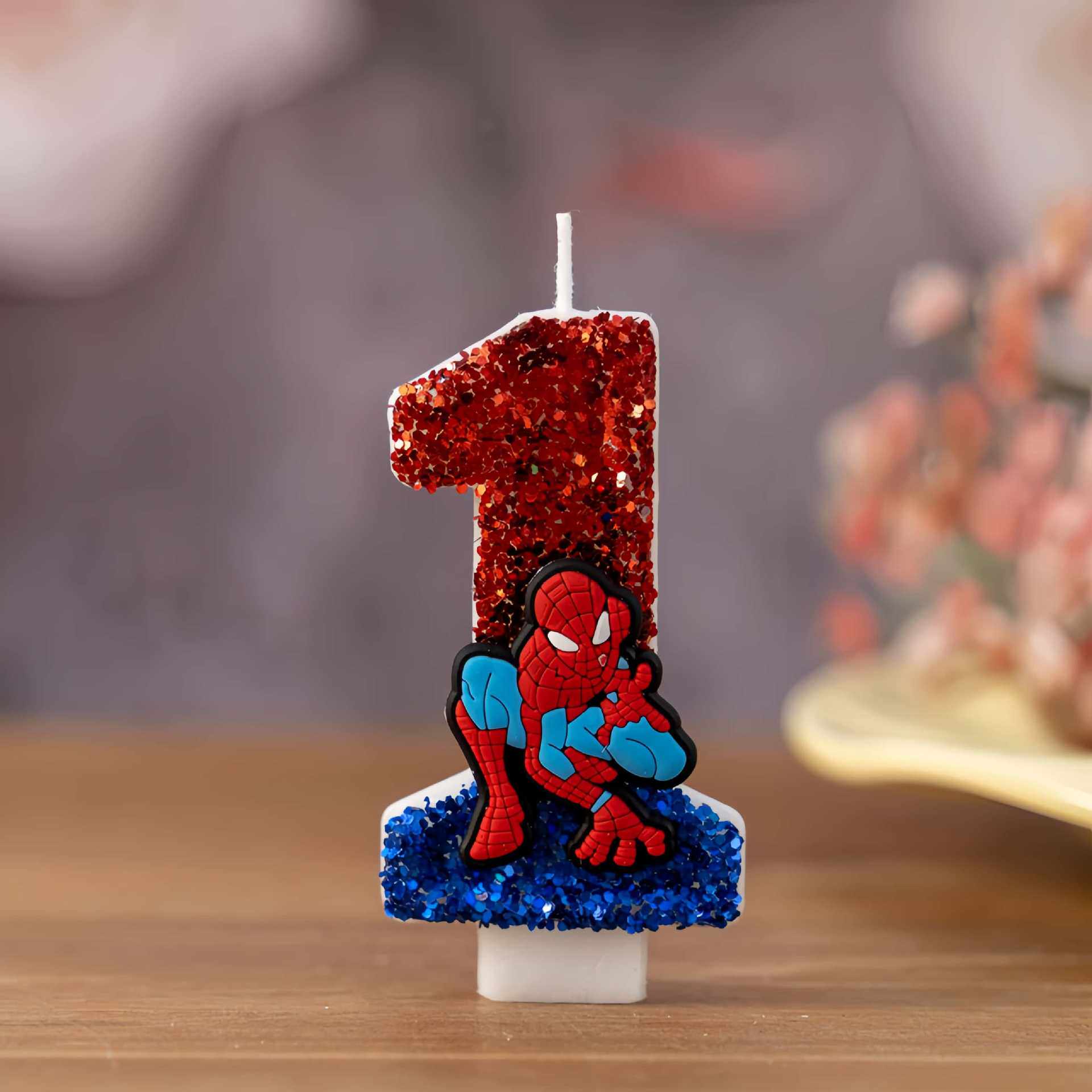 0-9 Superhero SpiderMan Fun Fi - огляд і ціна Holiday Candle Set