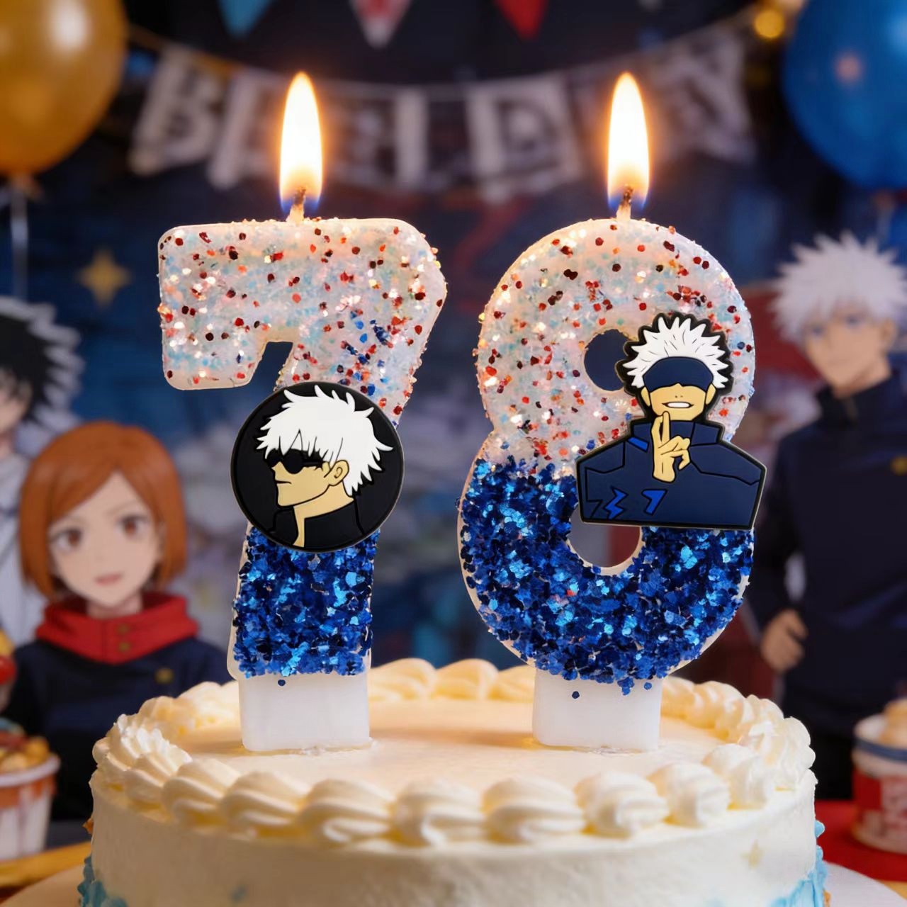 Anime Jujutsu Kaisen Birthday  - огляд і ціна Holiday Candle Set
