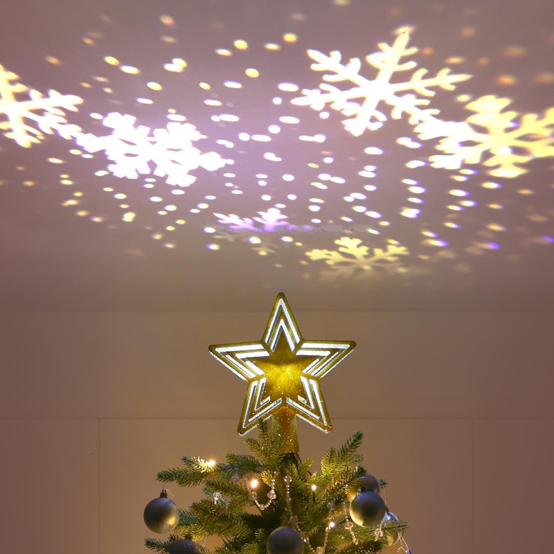 LED Projection Tree Topper Sta - огляд і ціна Star Tree Topper
