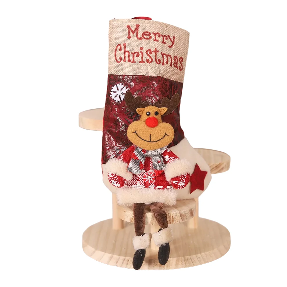 Large Santa Christmas Stocking - огляд і ціна Christmas Stocking Hanging