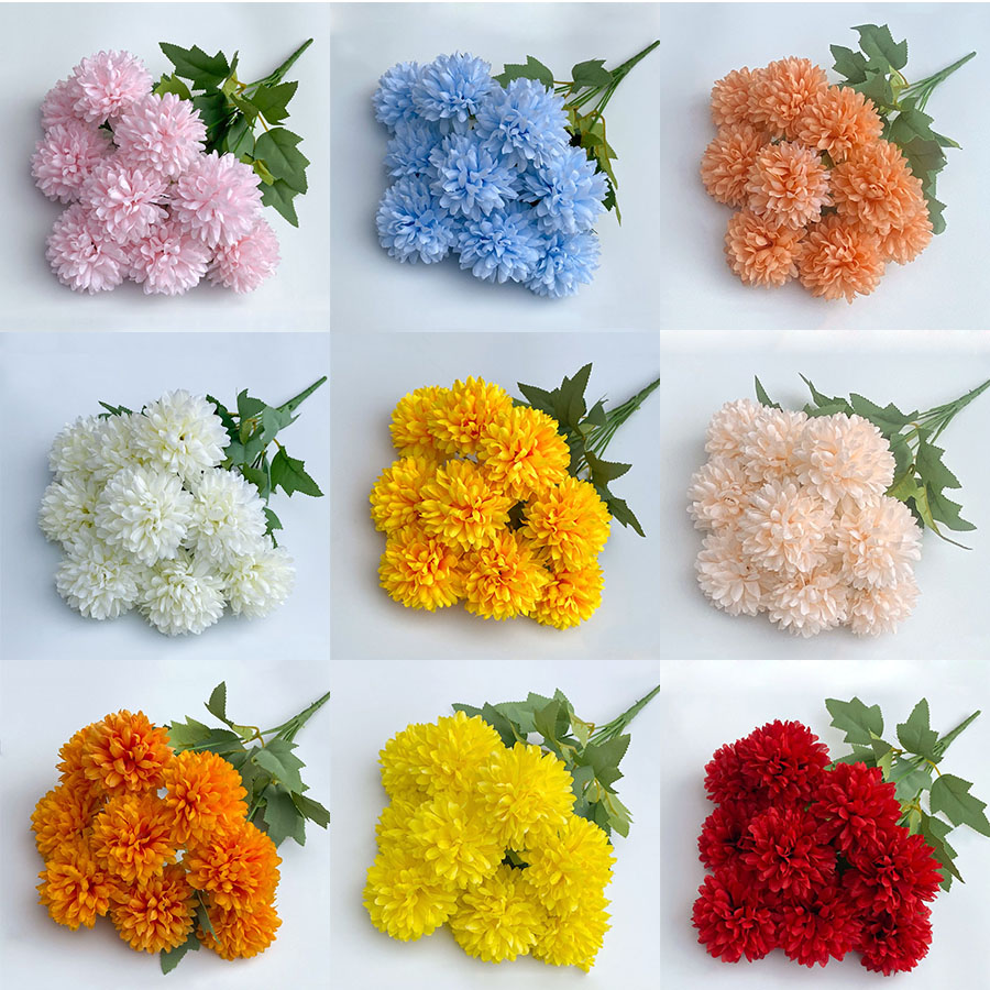 Artificial Flower Bouquet Chry - огляд і ціна Christmas Wreath Fake