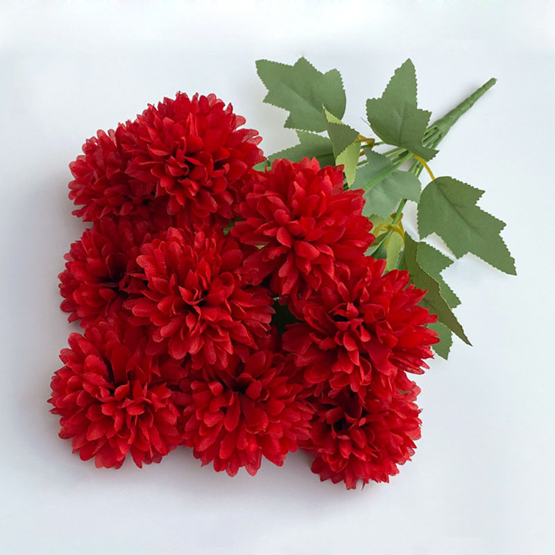 Artificial Flower Bouquet Chry - огляд і ціна Christmas Wreath Fake