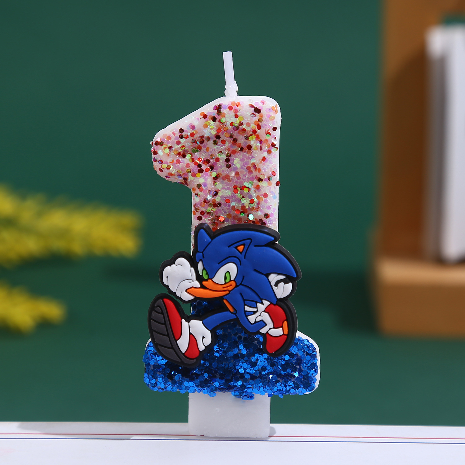 Blue Sonices Candle 0-9 Number - огляд і ціна Holiday Candle Set