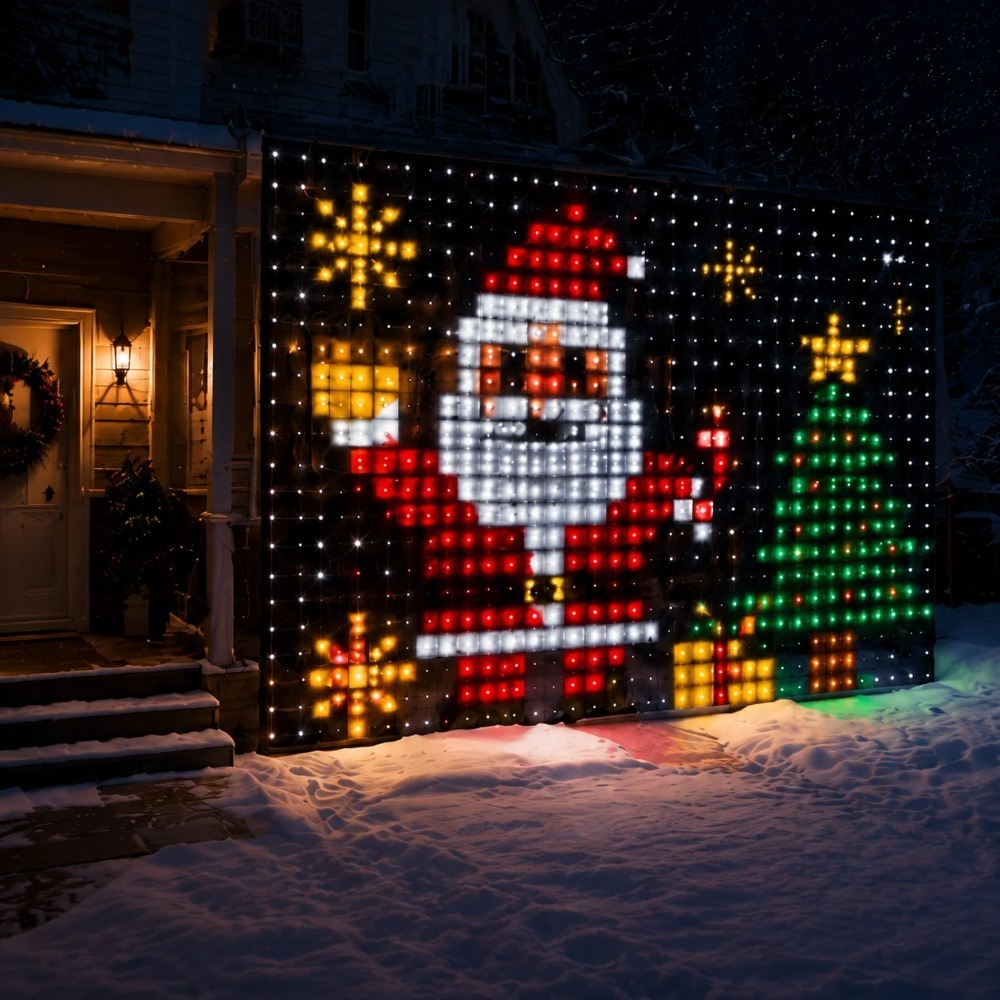 Smart RGB LED Curtain Lights B - огляд і ціна Led Fairy String Lights