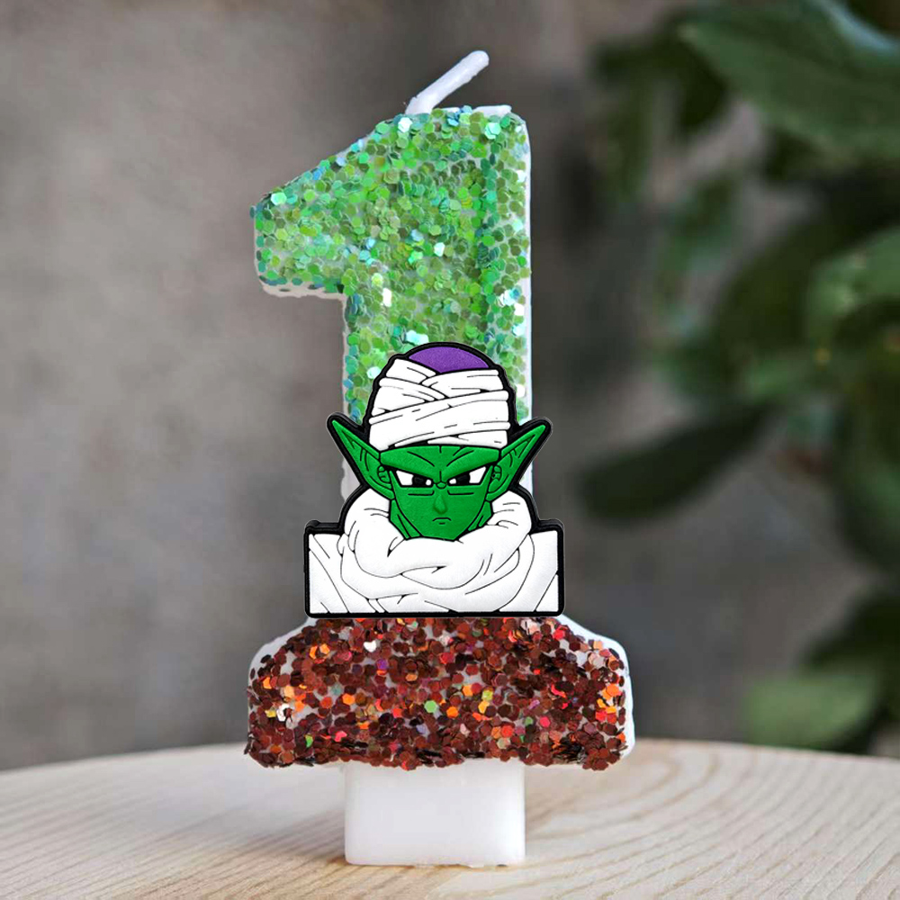 Dragon Ball Z Themed Number Ca - огляд і ціна Holiday Candle Set