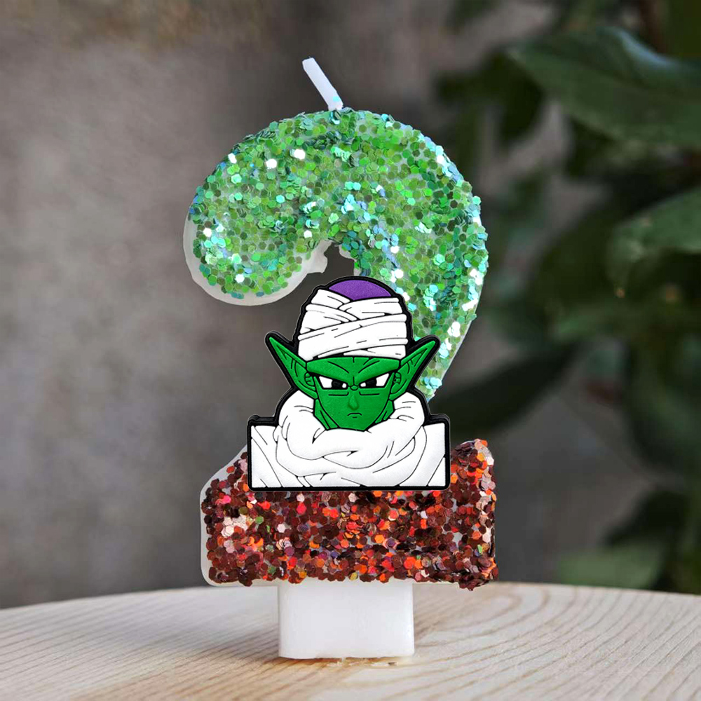 Dragon Ball Z Themed Number Ca - огляд і ціна Holiday Candle Set